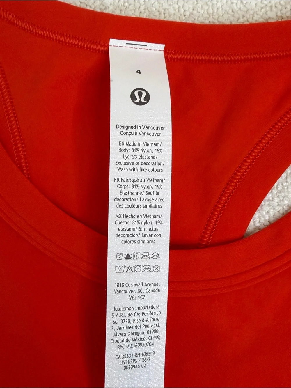 lululemon athletica new tags